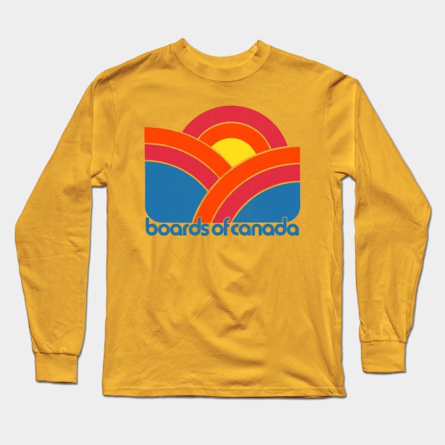 ≈≈ Boards of Canada Retro Fan Design ≈≈ Long Sleeve T-Shirt by unknown_pleasures